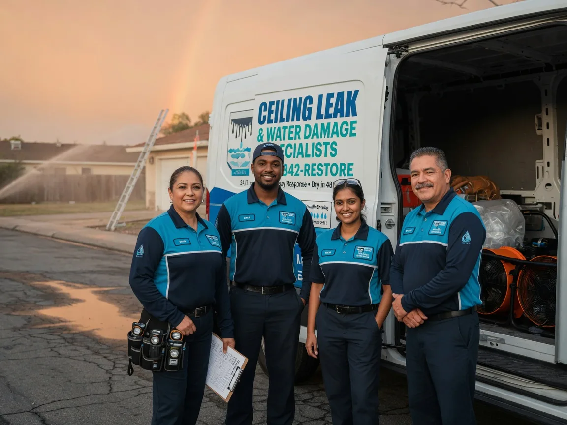 Ceiling Leak Cleanup company in Salem, CT